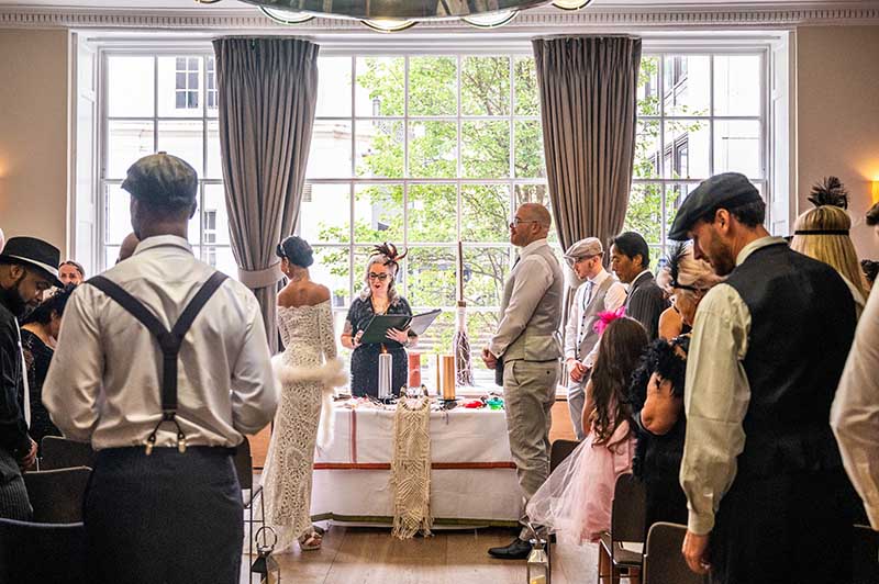 Wedding performed by Shirlee